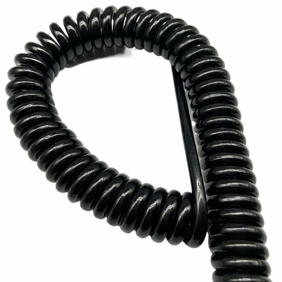 spiraalkabel 7/24v- zonder plug – 3.5 meter - aanhanger kabel
