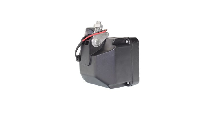 rechthoekige werklamp - h3 - 12v - 55w - geel