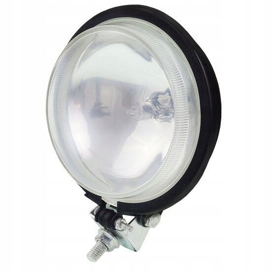 ronde metalen werklamp - 116mm - 12v - 55w - lamp - gloeilamp 