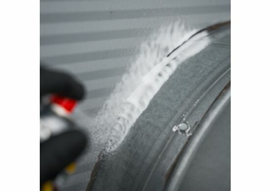 k2 silgum - witte siliconenkit - waterdicht en elastisch - voor daken-goten en bouw - 400ml
