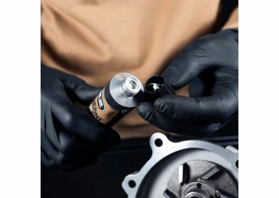 k2 grijze hittebestendige siliconen kit - hoge temperatuur afdichtingspakking - voor motoren en uitlaatsystemen