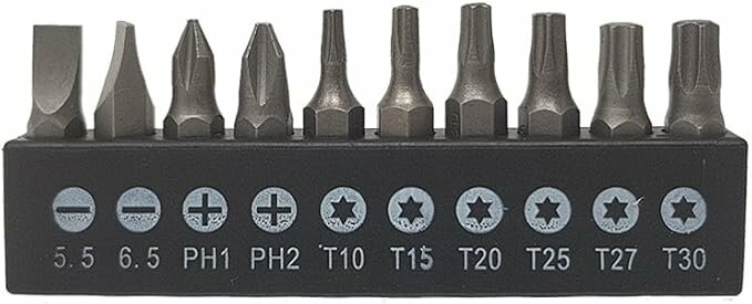 flexibele schroevendraaier set - gmp - blisterverpakking