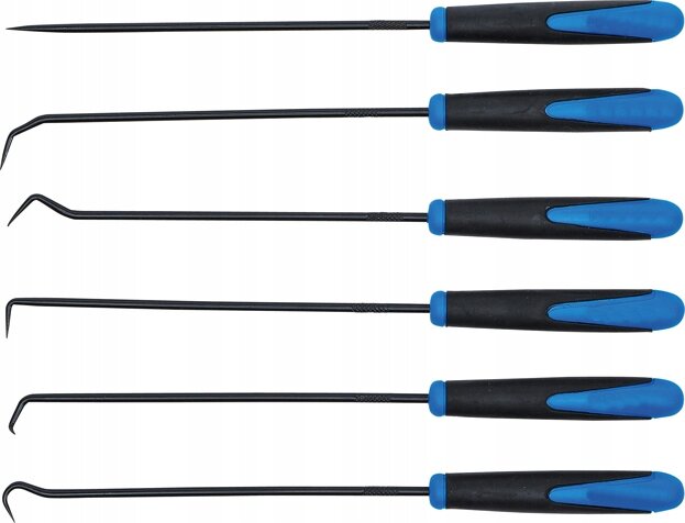 Haken set - keerring trekker - 6 delig - o ringen verwijder set