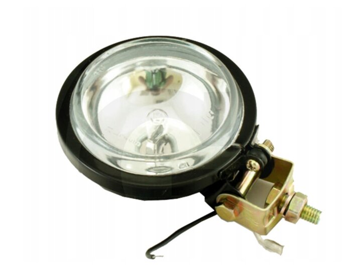 ronde metalen werklamp - 91mm - 12v - 55w - autowerklamp - schijnwerper - autolamp