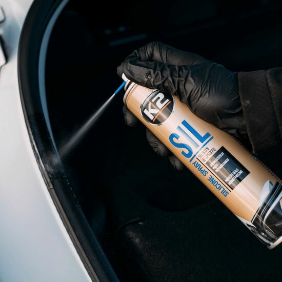 k2 sil 300 ml - siliconenspray - smeermiddel voor rubber en kunststof