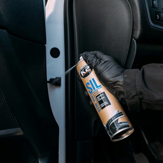 k2 sil 300 ml - siliconenspray - smeermiddel voor rubber en kunststof