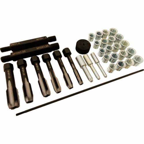 gloeibougie draad herstelset - draad reparatieset - glowplug tread repair kit - insert hulzen - bougie reparatieset
