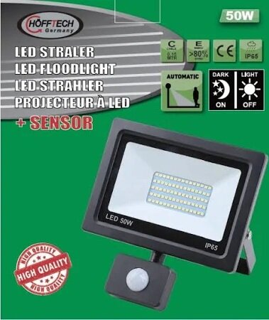 ledlamp - wandlamp - werklamp - buitenlamp met sensor