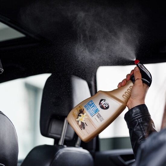 k2 deocar vanilla - professionele luchtverfrisser met hypoallergeen parfum