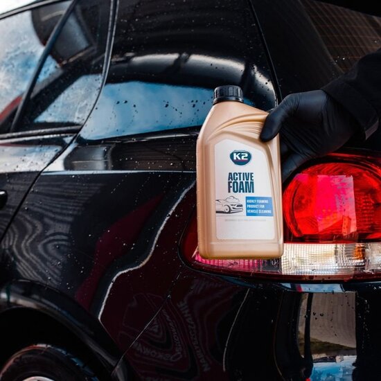 k2 active foam - actief schuim voor auto en camper - geconcentreerde pre-wash met intense reinigingskracht