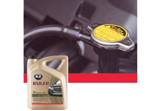 k2 koelvloeistof rood 1l - klaar voor gebruik - radiator vloeistof - koelwater