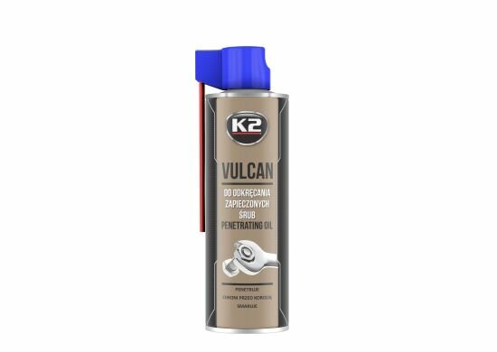 k2 vulcan 500ml penetrator - conserveermiddel - smeermiddel - maakt los en beschermt bouten