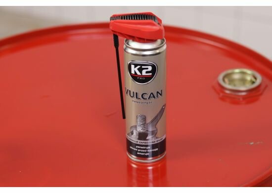 k2 vulcan 500ml penetrator - conserveermiddel - smeermiddel - maakt los en beschermt bouten
