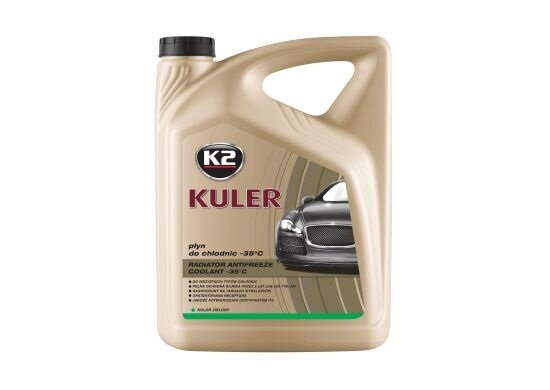 koelvloeistof groen 5 liter - radiator vloeistof - koelwater - k2