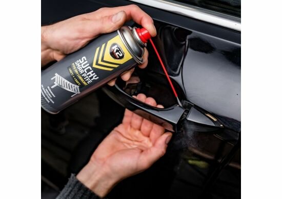 k2 ptfe droog smeermiddel 400ml - voor elementen die aan vuil worden blootgesteld - smeert en beschermt componenten