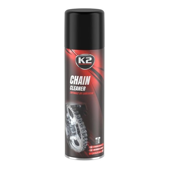 k2 chain cleaner 500ml - krachtige kettingreiniger voor motorfiets en fiets 