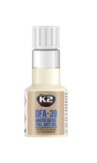 k2 dfa-39 - 50ml - brandstoftoevoegsel - diesel antivries - diesel antistollingsmiddel