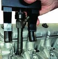 dieselinjector trekker - ford 2.0 ecoblue - injectoren trekker - injector verwijder set - satra - injectorpuller - tdci injecto