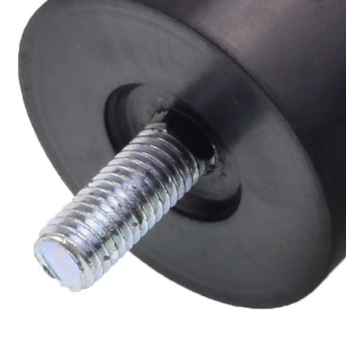 rubber buffer m8 40x25mm - demper - 2 bouten - trillingen demper