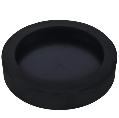 rubberen hefbrug pad 130x110x26 mm - steunrubber - beschermrubber 