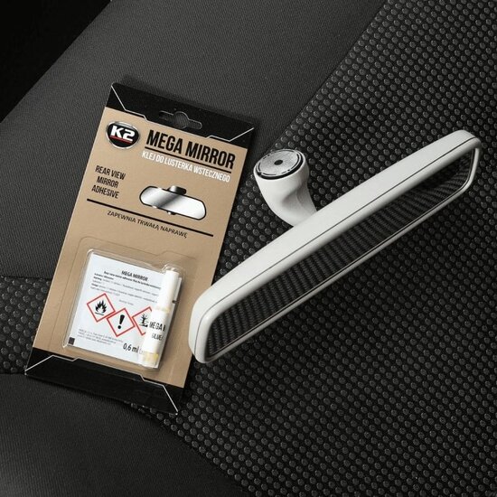 k2 mega mirror 0,6 ml - sneldrogende en sterke binnenspiegel lijm