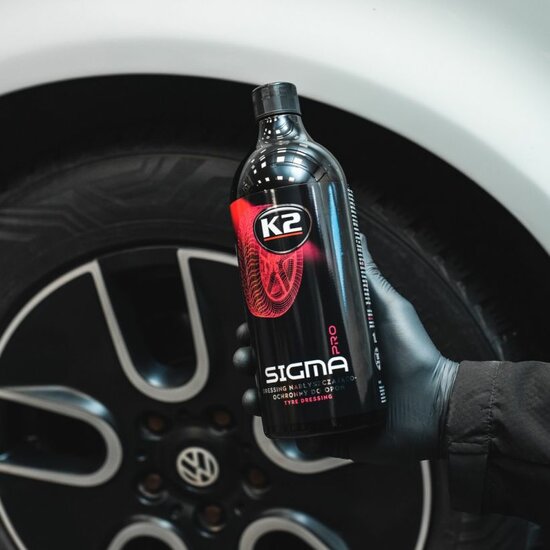 k2 sigma pro - bandenpoets en beschermingsmiddel - 1l - extra glans