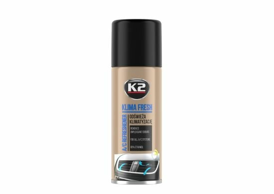 k2 klima fresh lemon 150ml - airco reiniger - interieur verfrisser