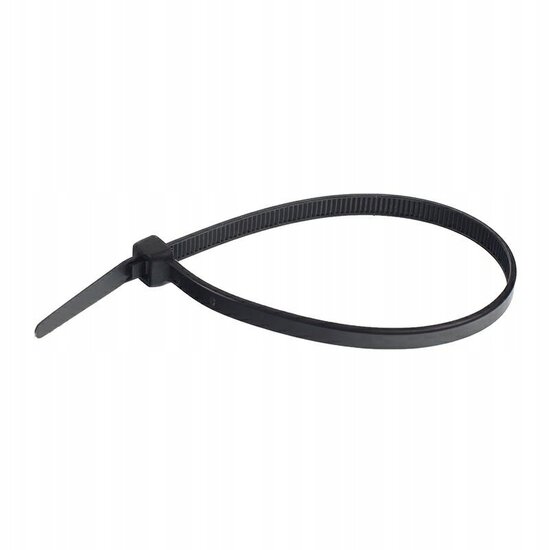 kabelbinders zwart 7.6 x 450 mm - tiewraps - tieraps - 100 stuks per pak