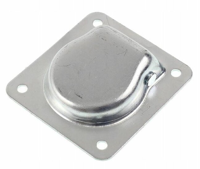 sjoroog - vloeroog - 4 bevestigingsgaten - 2t - 102 mm x 95 mm  - vloeranker - verzonken vloerhaak