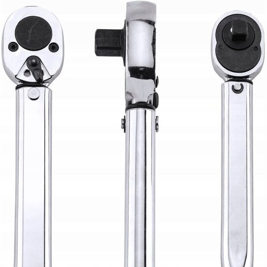 momentsleutel - 40  tot 210 Nm - Torque sleutel - Krachtsleutel - 1/2 duims - 5 elementen