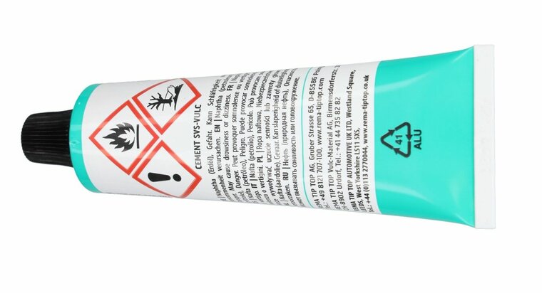 tubelijm 25 gram &ndash; sneldrogende oplossing voor bandenreparatie &ndash; vulkanisatielijm &ndash; rubbercement &ndash; 