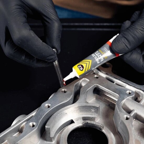 k2 threadlocker permanent - 6ml red - schroefdraadlijm - anaerobe lijm - hittebestendig - geschikt voor metalen bouten