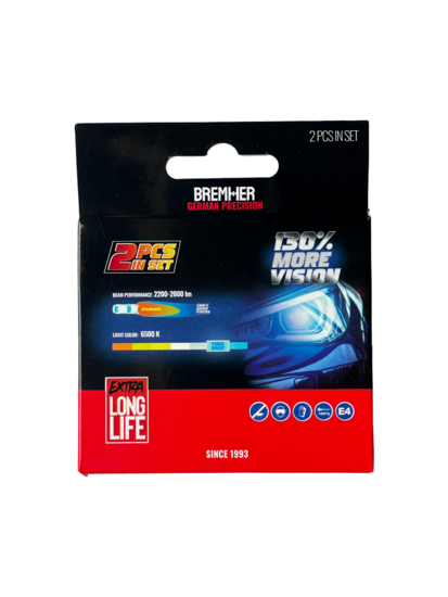 h4 led-lampenset - krachtige 30w verlichting - 6500k daglichtkleur