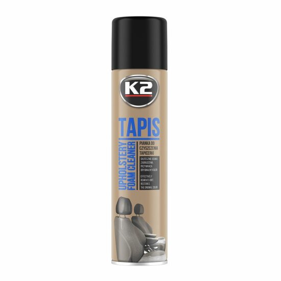 k2 tapis 600ml - schuim voor het reinigen van bekleding - meubelreiniger - professioneel reiniger