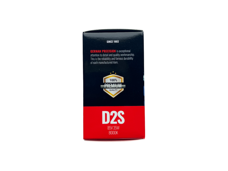 d2s xenon lamp 85v 35w - ultra blauw 8000k - e-keurmerk