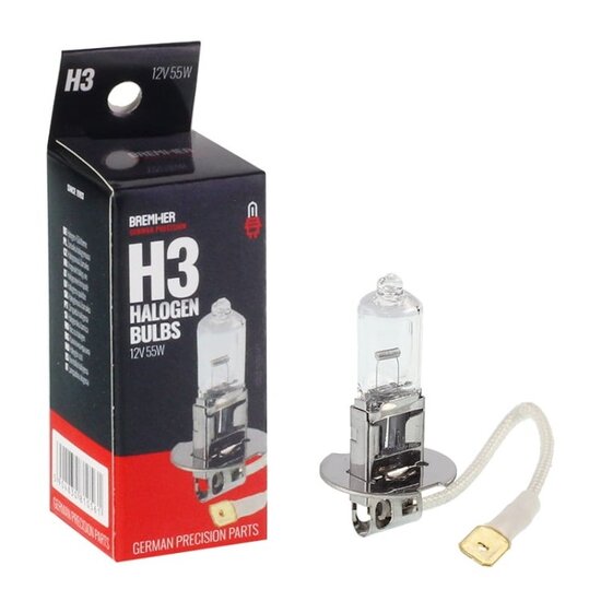 h3 gloeilamp halogeen - 12v 55w - e4 keurmerk - gloeilamp - koplamp