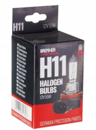 h11 gloeilamp halogeen - 12v 55w - e4 keurmerk - gloeilamp - koplamp