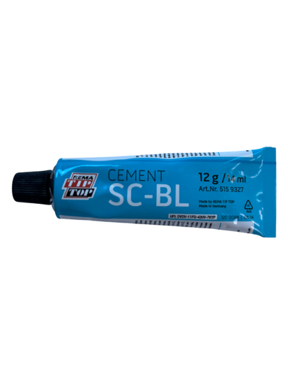 tubelijm 12 gram &ndash; vulkanisatielijm &ndash; rubbercement &ndash; solutie