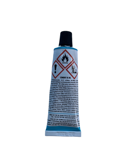 tubelijm 12 gram &ndash; vulkanisatielijm &ndash; rubbercement &ndash; solutie