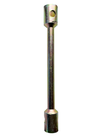 wielsleutel - 32mm en 33mm - lengte van 395mm - recht model - wielmoersleutel