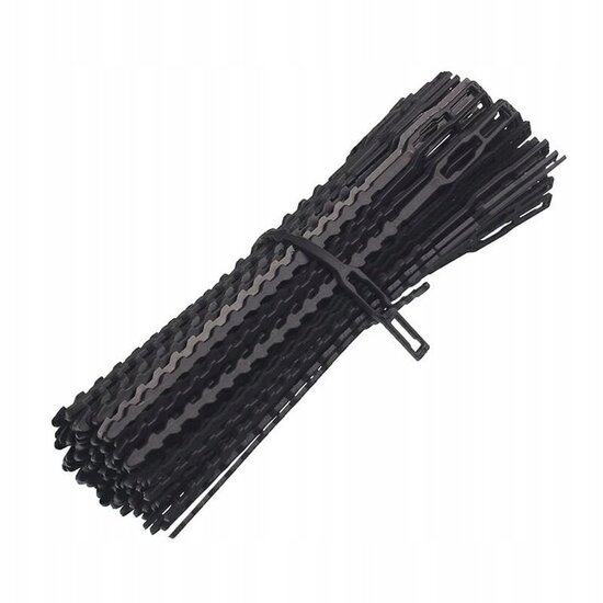 kabelbinders lengte 170 mm - kunststof - 100 stuks in verpakking - tiewrap