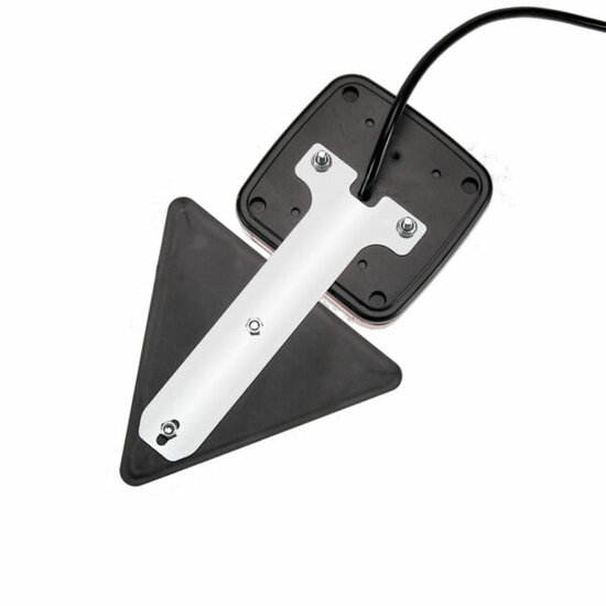 aanhangwagen verlichting set - 7,5m + 2,5m - led verlichting met driehoekreflectoren - aanhanger verlichting set
