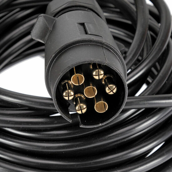 aanhangwagen verlichting set - 7,5m + 2,5m - led verlichting met driehoekreflectoren - aanhanger verlichting set