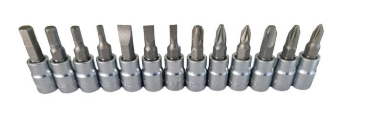 doppendoos 1/4 - 62 delig - ratelset - doppenset - socketset - doppensleutelset - seneca
