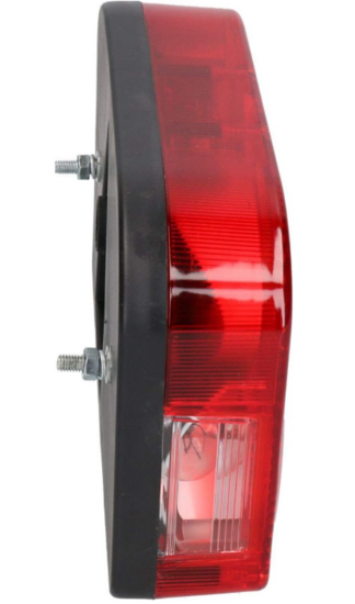 achterlicht links - 220x140x55mm - achterlamp met 5 pins connector - achterlamp - aanhanger achterlamp