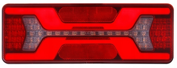 achterlicht led 140x led - rechts - 12/24 volt - ledlamp - achterlamp - trailerlamp