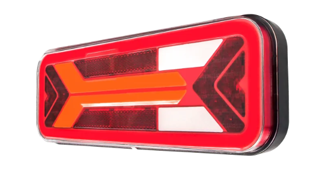 achterlicht led 74x led - links - 12/24 volt - ledlamp - achterlamp