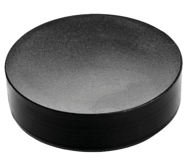 ronde omsteekdop - 50mm - 10 stuks - eindkap - inslagdop - kunststofdop - paaldop