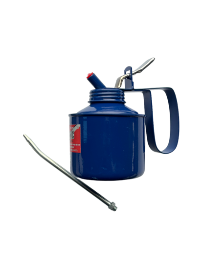 oliekan 375cc - vaste tuit - oliespuit - druppelkan - spuit kannetje - olie kan