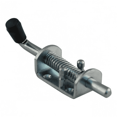 treksluiting met veer 12 mm pen - klepsluiting - trekgrendel - achterklepsluiting